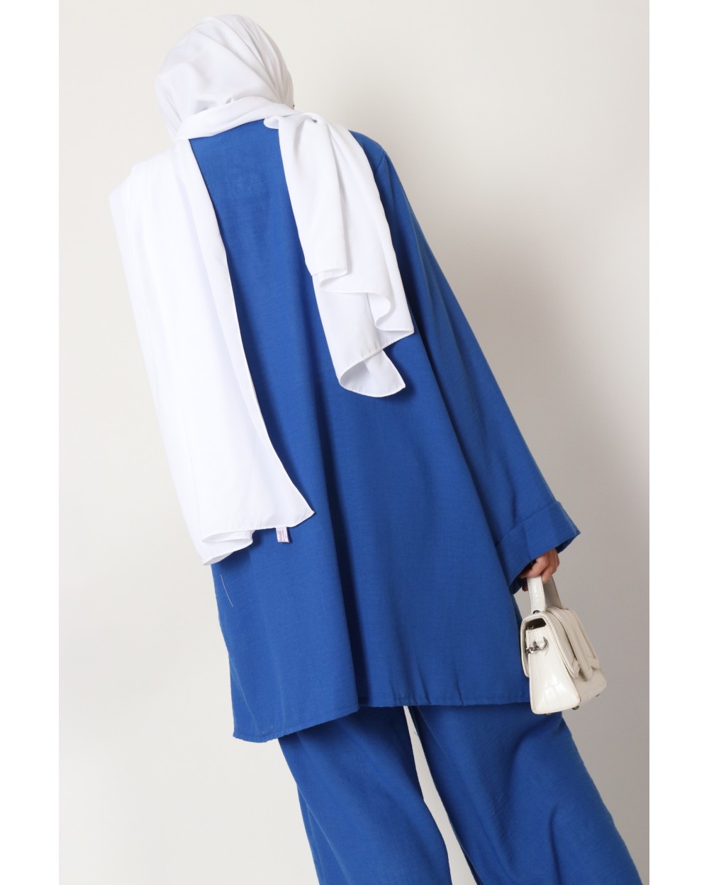 Linen kimono and pants set