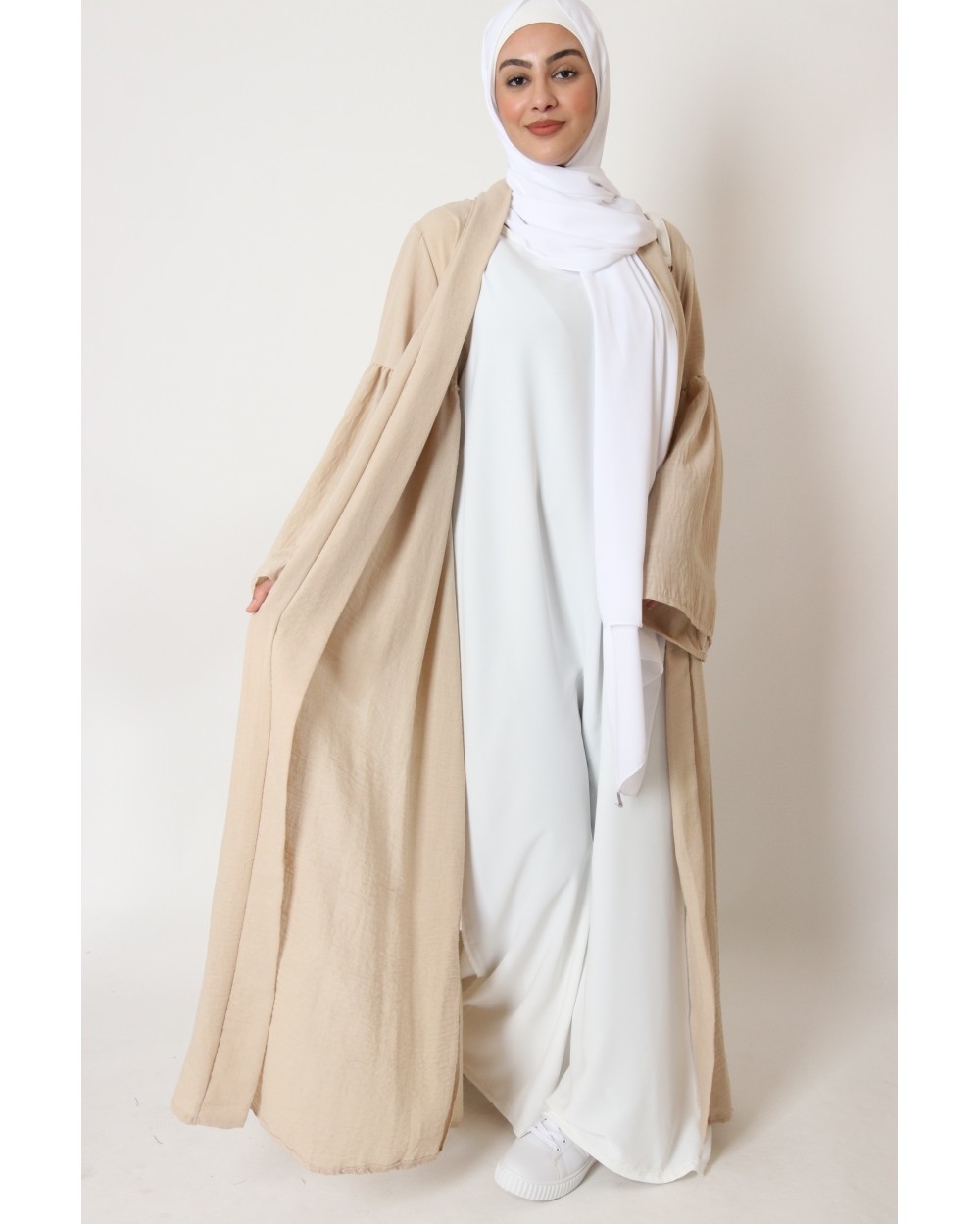 Long Linen Kimono
