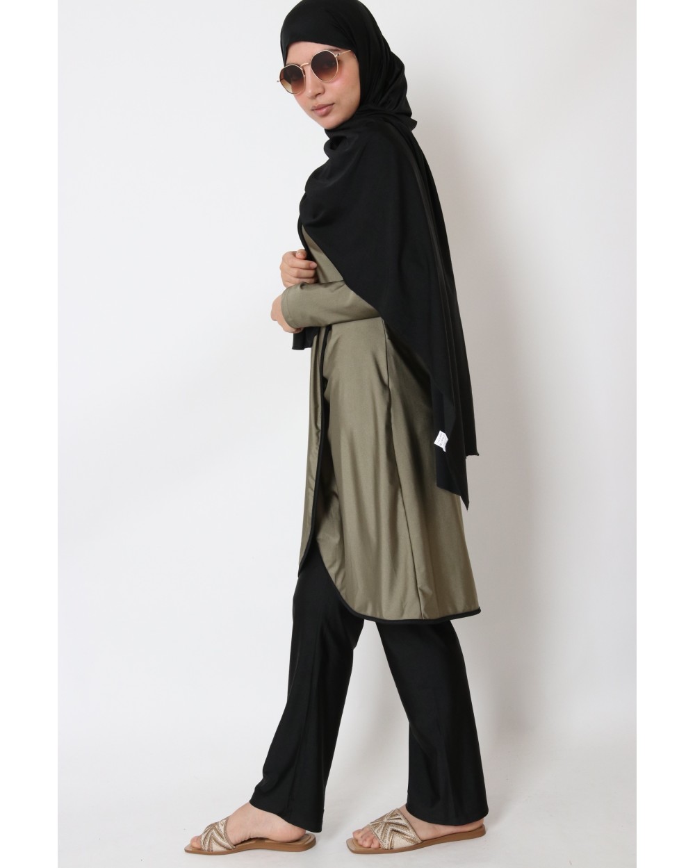 Swimwear Trendy Stylish Modest Women's Modest Swimsuit with Hijab