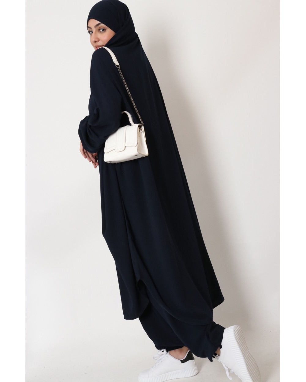 Jilbab 2 pièces sarouel Jamila
