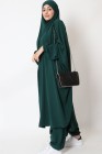 Jilbab 2 pièces sarouel Jamila