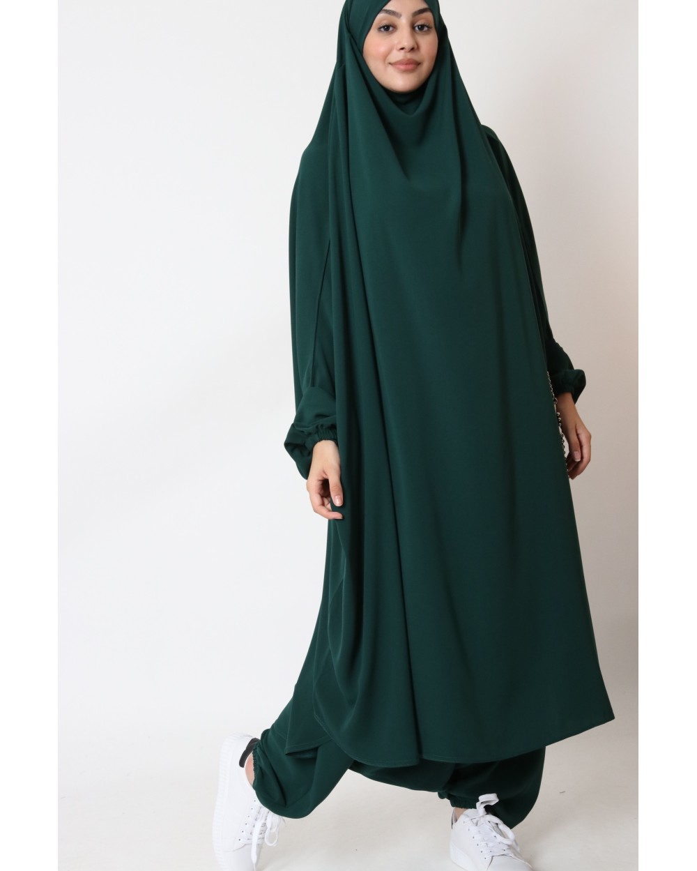 Jilbab 2 pièces sarouel Jamila