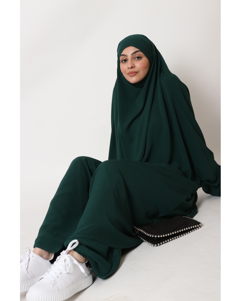 Jilbab 2 pièces sarouel Jamila