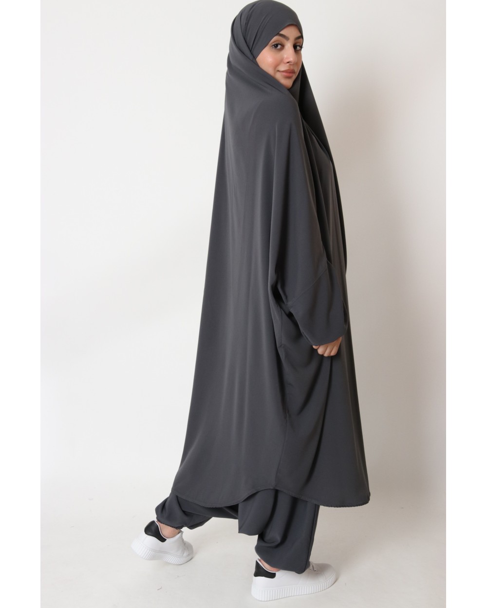 Jilbab 2 pièces sarouel Jamila