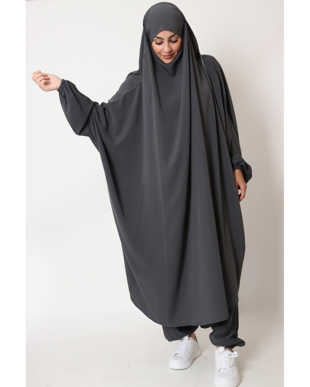 Jilbab 2 pièces sarouel Jamila