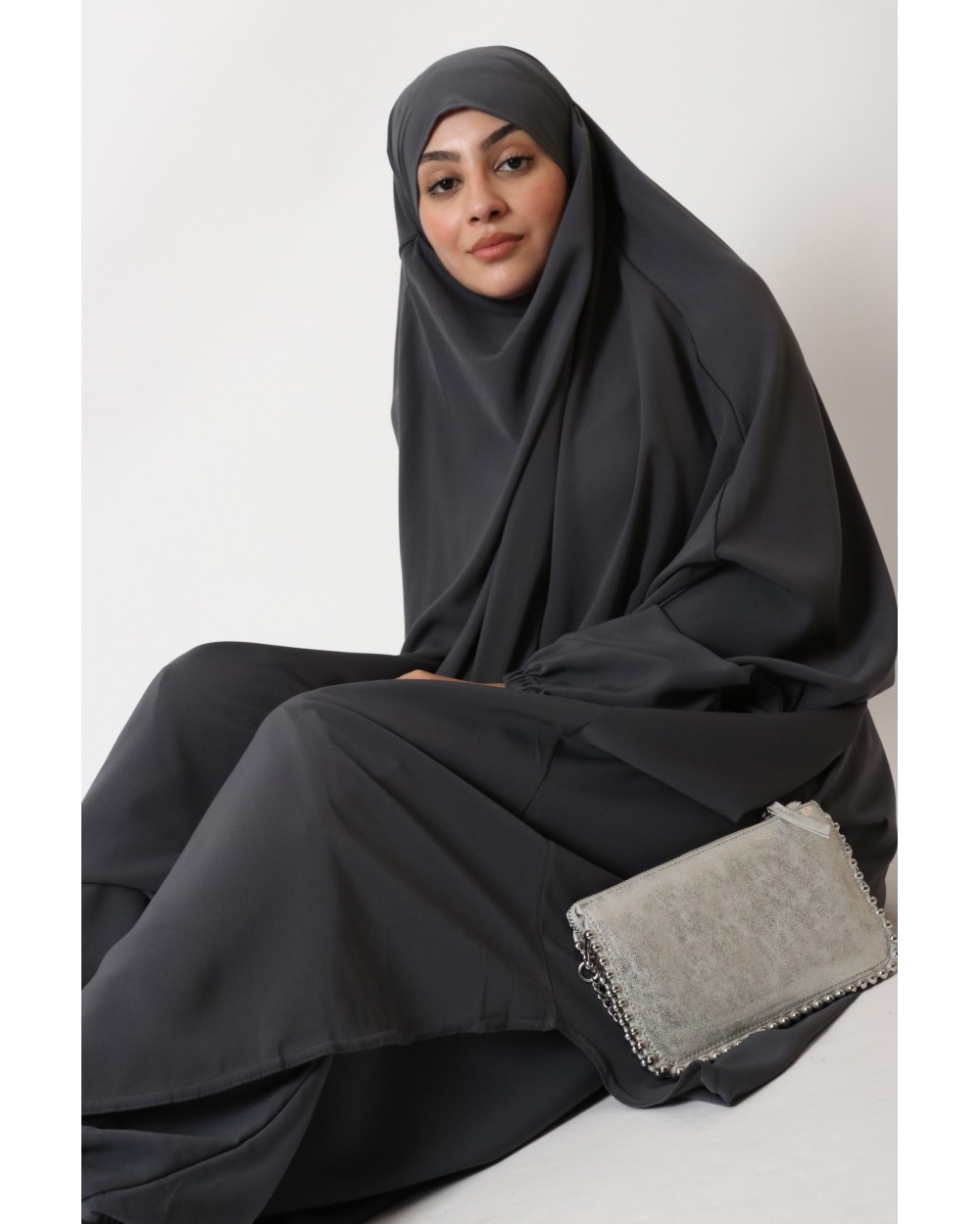 Jilbab 2 pièces sarouel Jamila