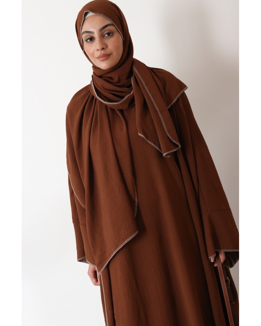 Set Layya 3 pieces kimono dress hijab jazz