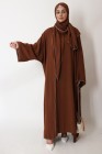 Set Layya 3 pieces kimono dress hijab jazz