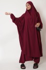 Jilbab 2 pièces sarouel Jamila