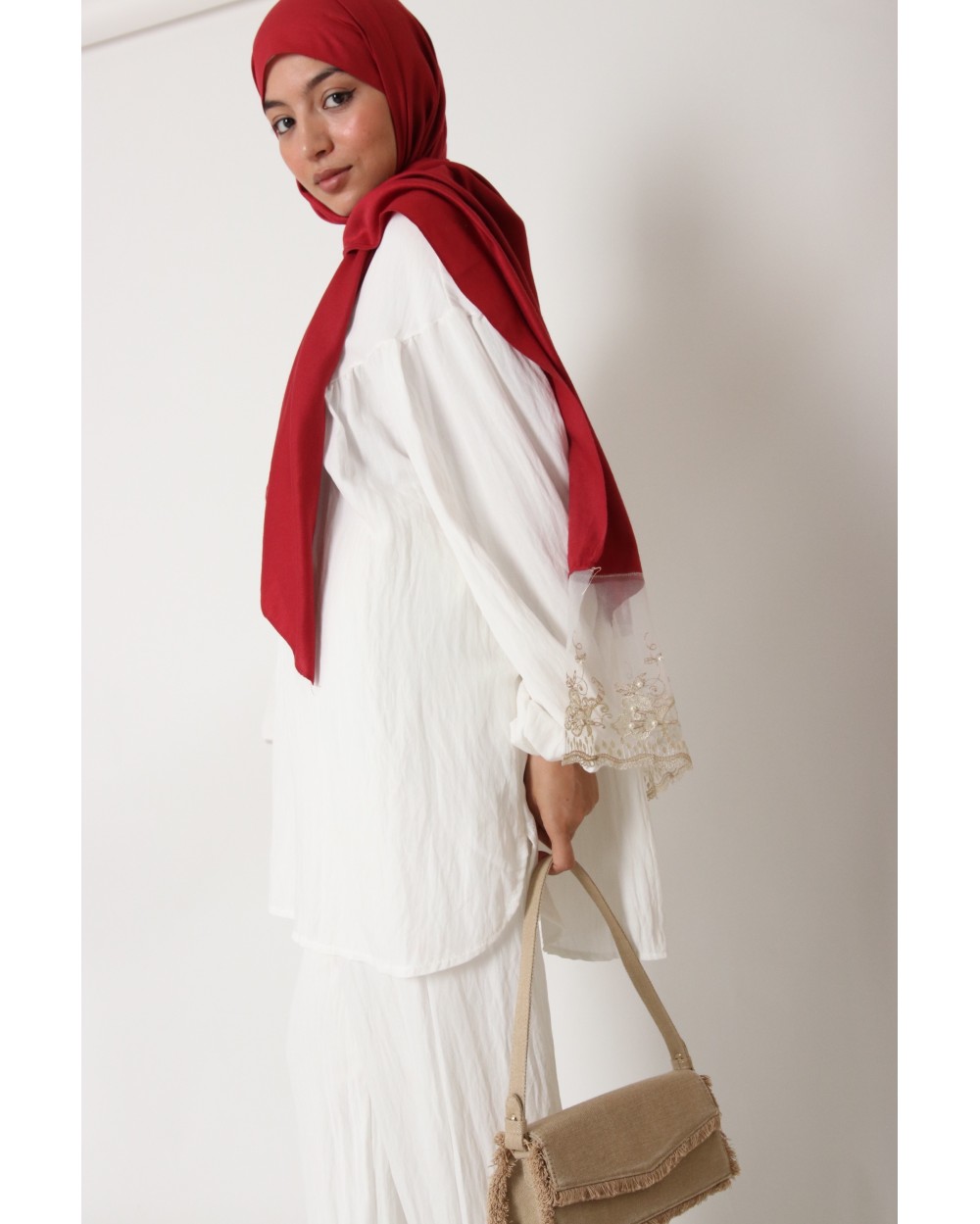 Hijab Parvati with lace