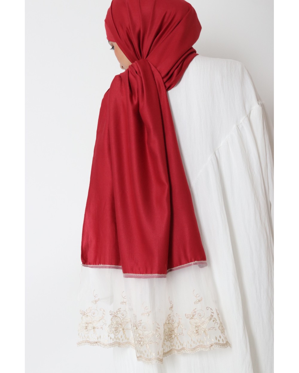 Hijab Parvati with lace