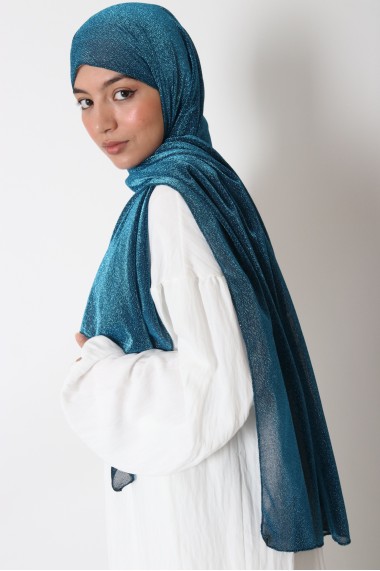 Spangled evening hijab