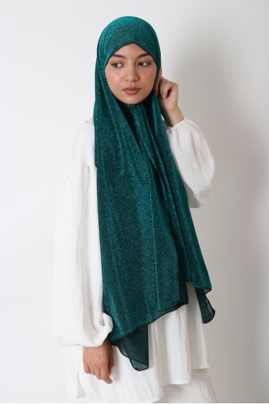 Spangled evening hijab