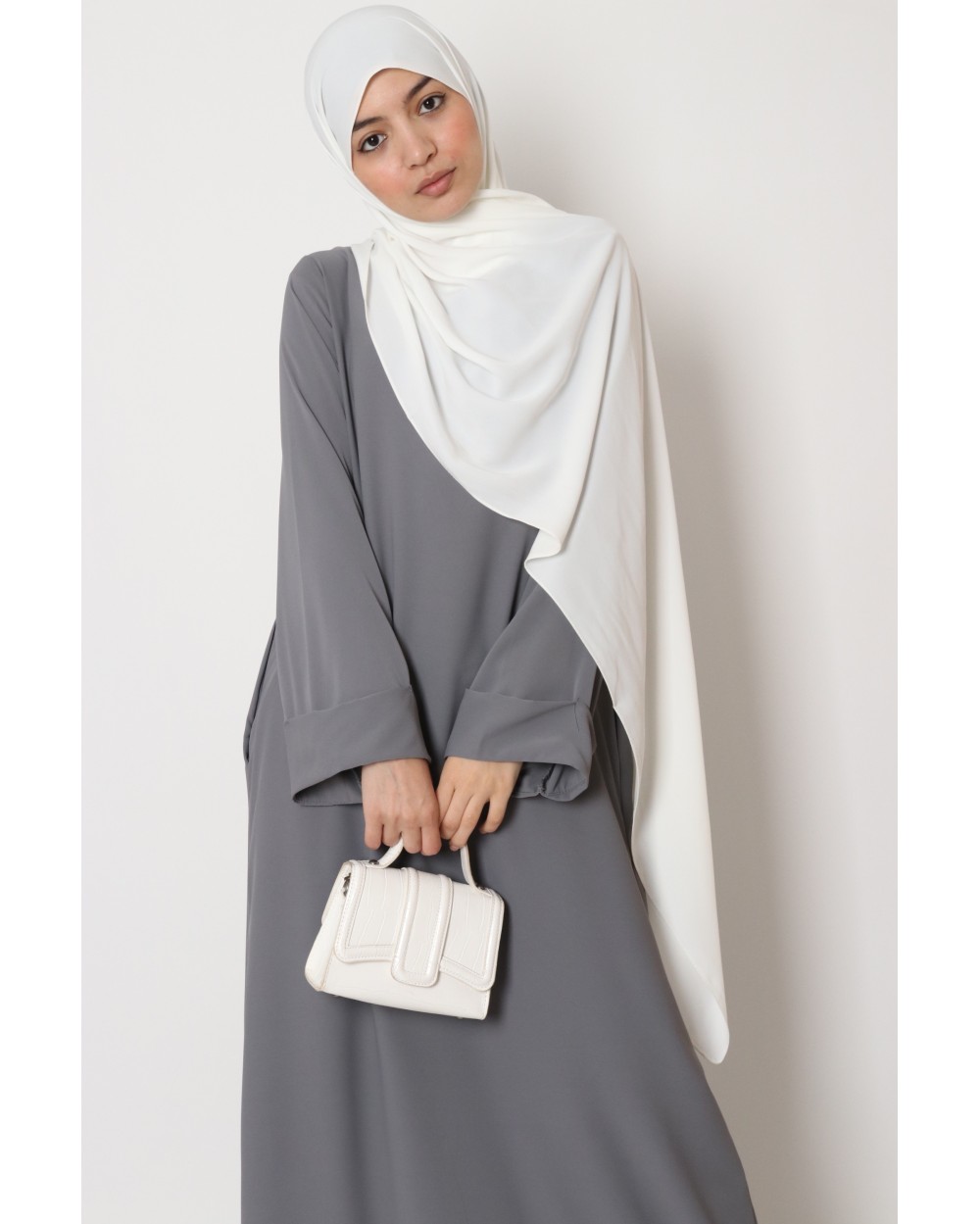 Abaya sleeve lapel