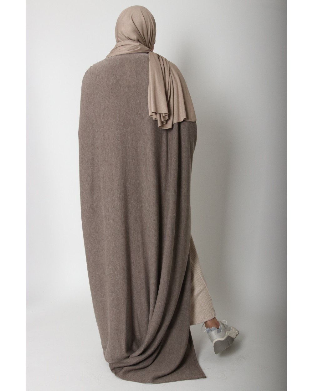 Winter butterfly kimono with ruffled sleeves