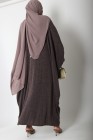 Abaya papillon en maille