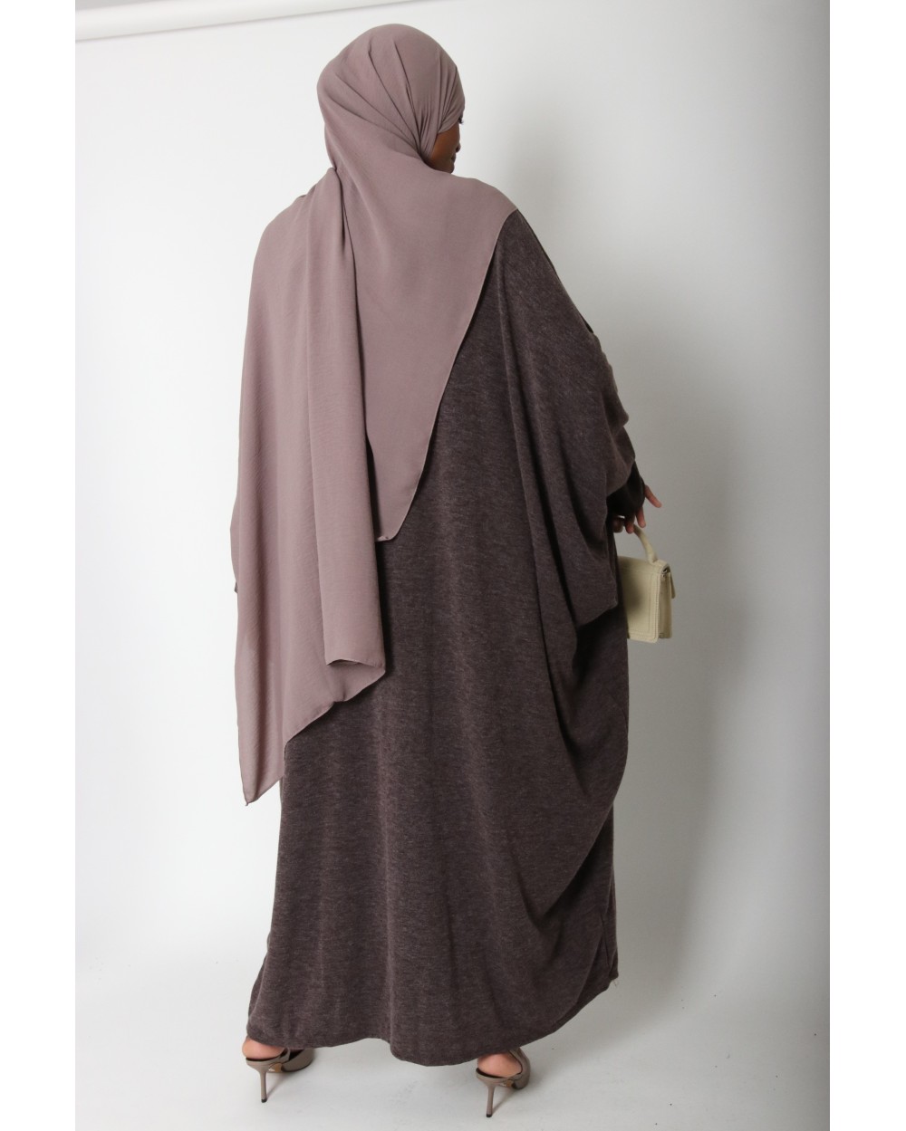 Abaya papillon en maille