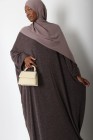 Abaya papillon en maille