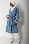 Trench long en Jean