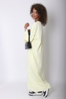 Long cotton t-shirt dress