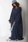 Long puff sleeve sweater dress