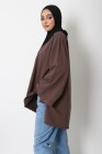 Long oversized cotton t-shirt