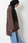 Long oversized cotton t-shirt