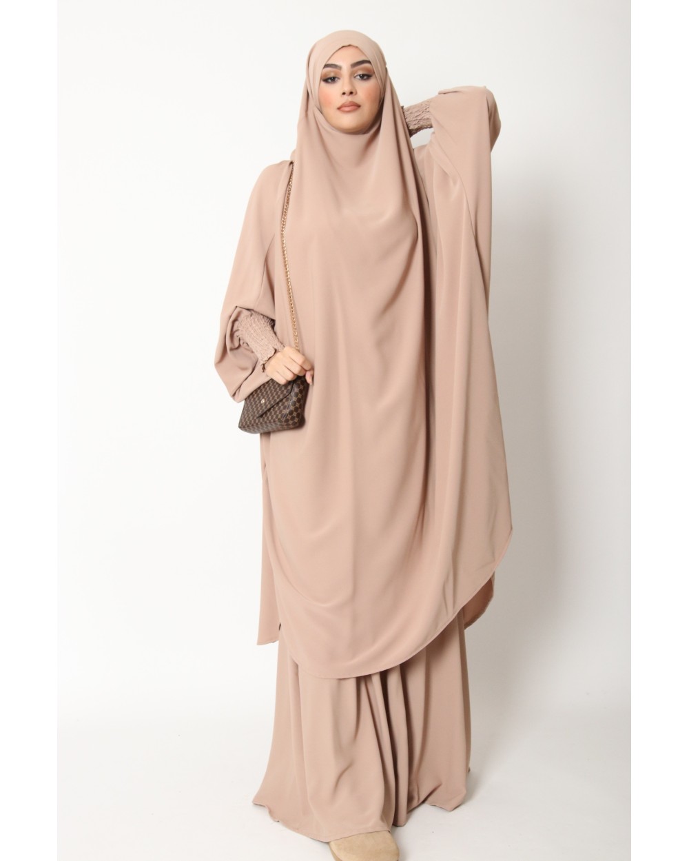 Jilbab manches smoking