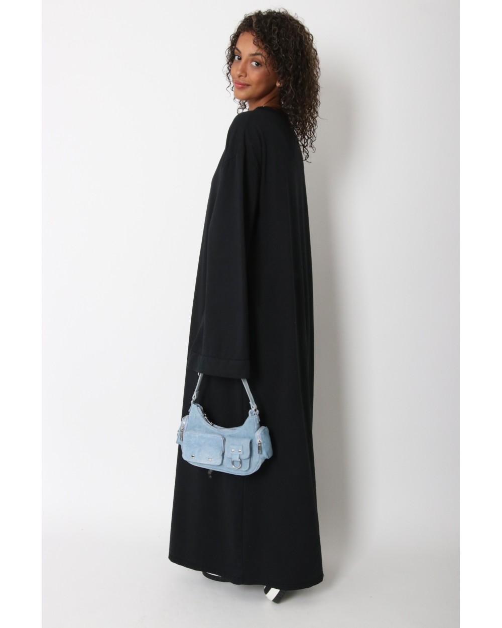 Robe longue t-shirt coton