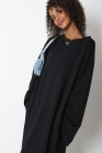 Long cotton t-shirt dress