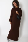 Dress sweater cuffed sleeves