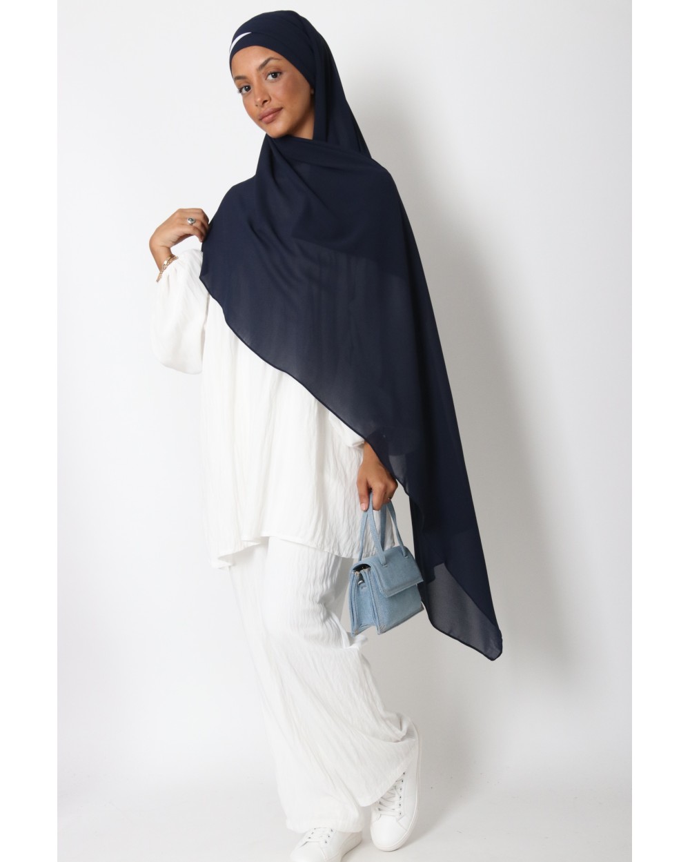 Hijab Soukaïna à nouer mousseline