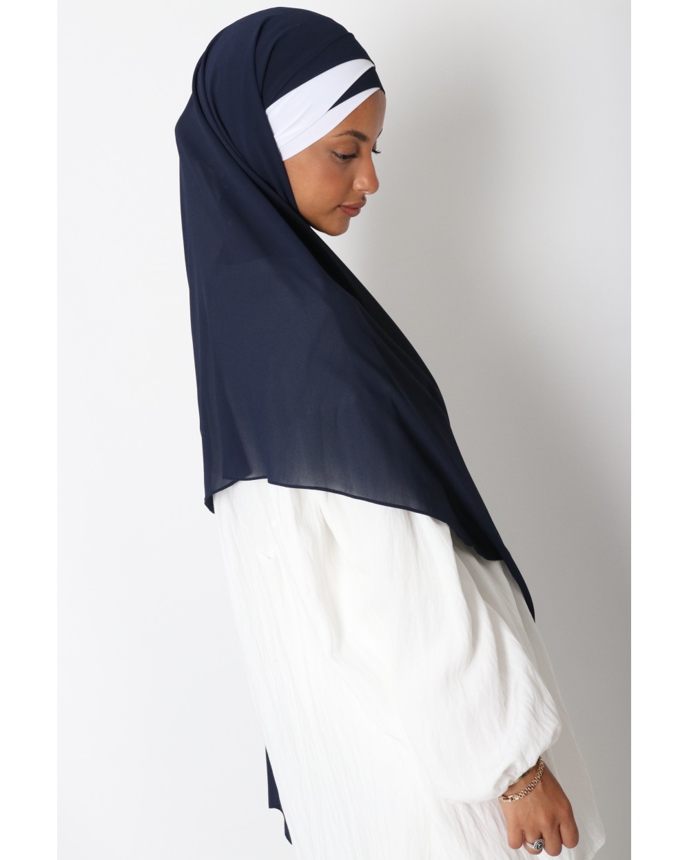 Hijab Soukaïna à nouer mousseline