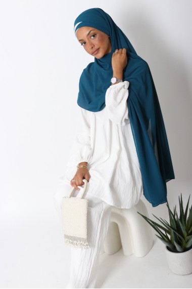 Hijab Soukaïna to tie muslin