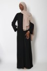 Abaya Antilia manches revers grande taille