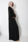 Abaya Antilia manches revers grande taille