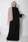 Abaya Antilia manches revers grande taille