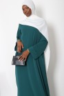 Abaya Antilia manches revers grande taille