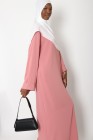 Abaya Antilia manches revers grande taille
