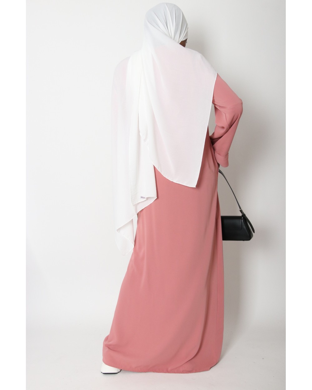 Abaya Antilia manches revers grande taille