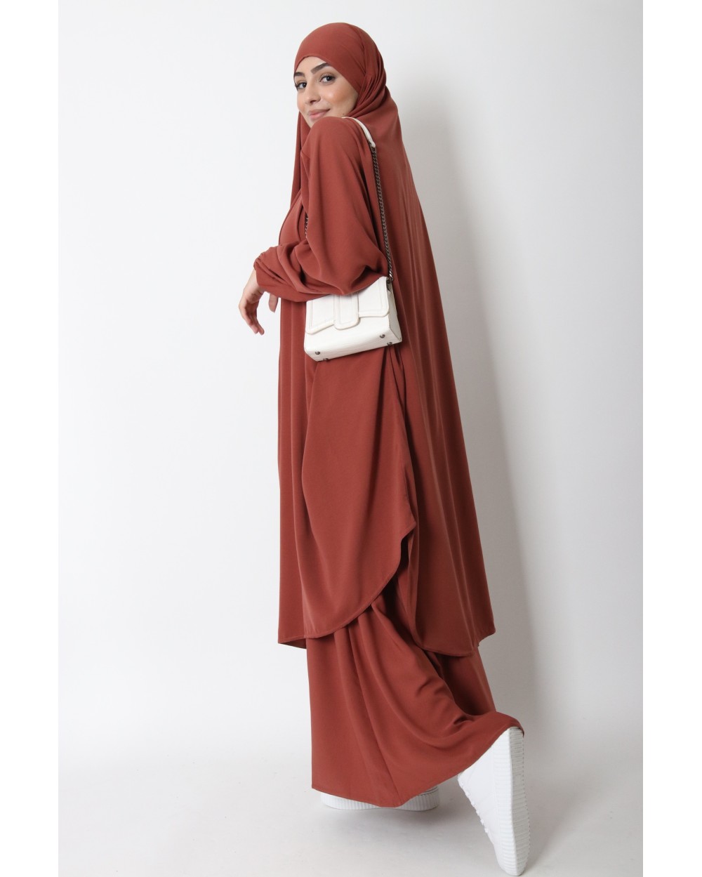 Jilbab jupe JAMILA microfibre léger