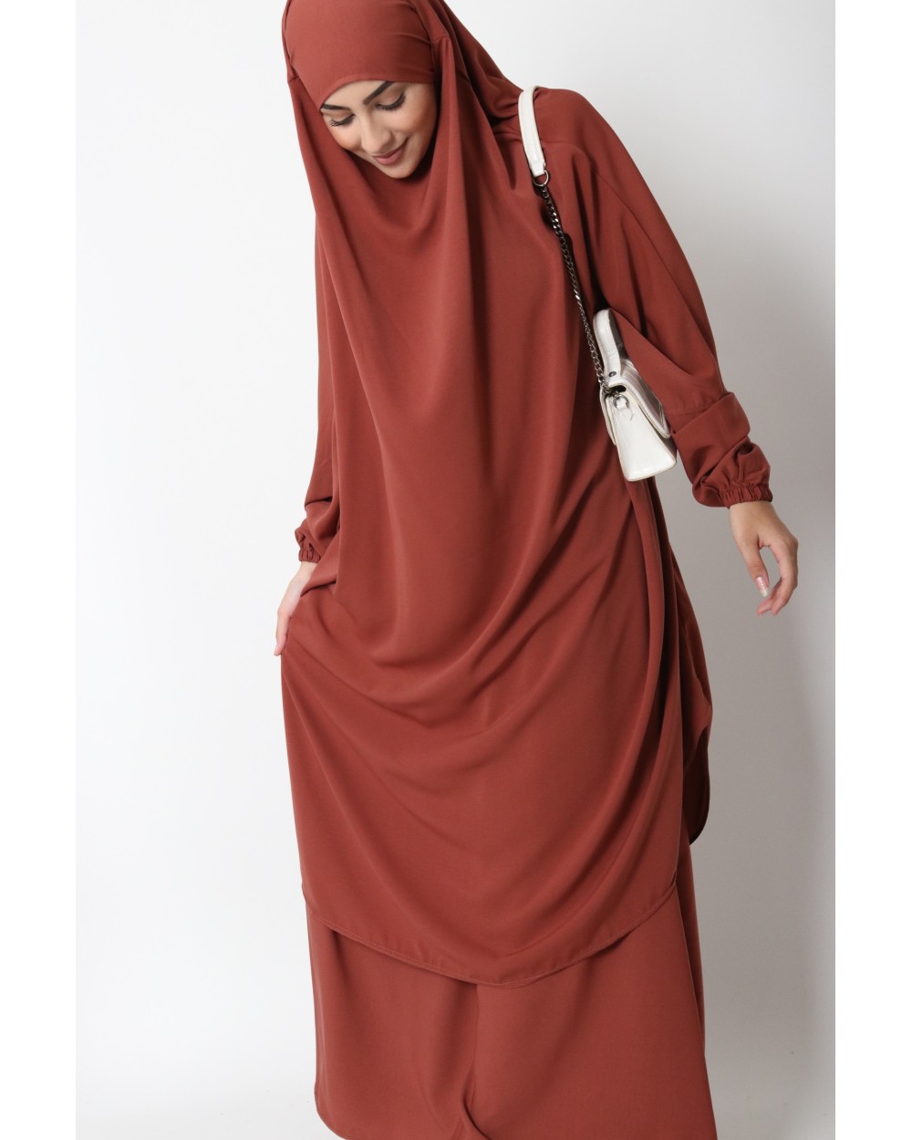 Jilbab jupe JAMILA microfibre léger