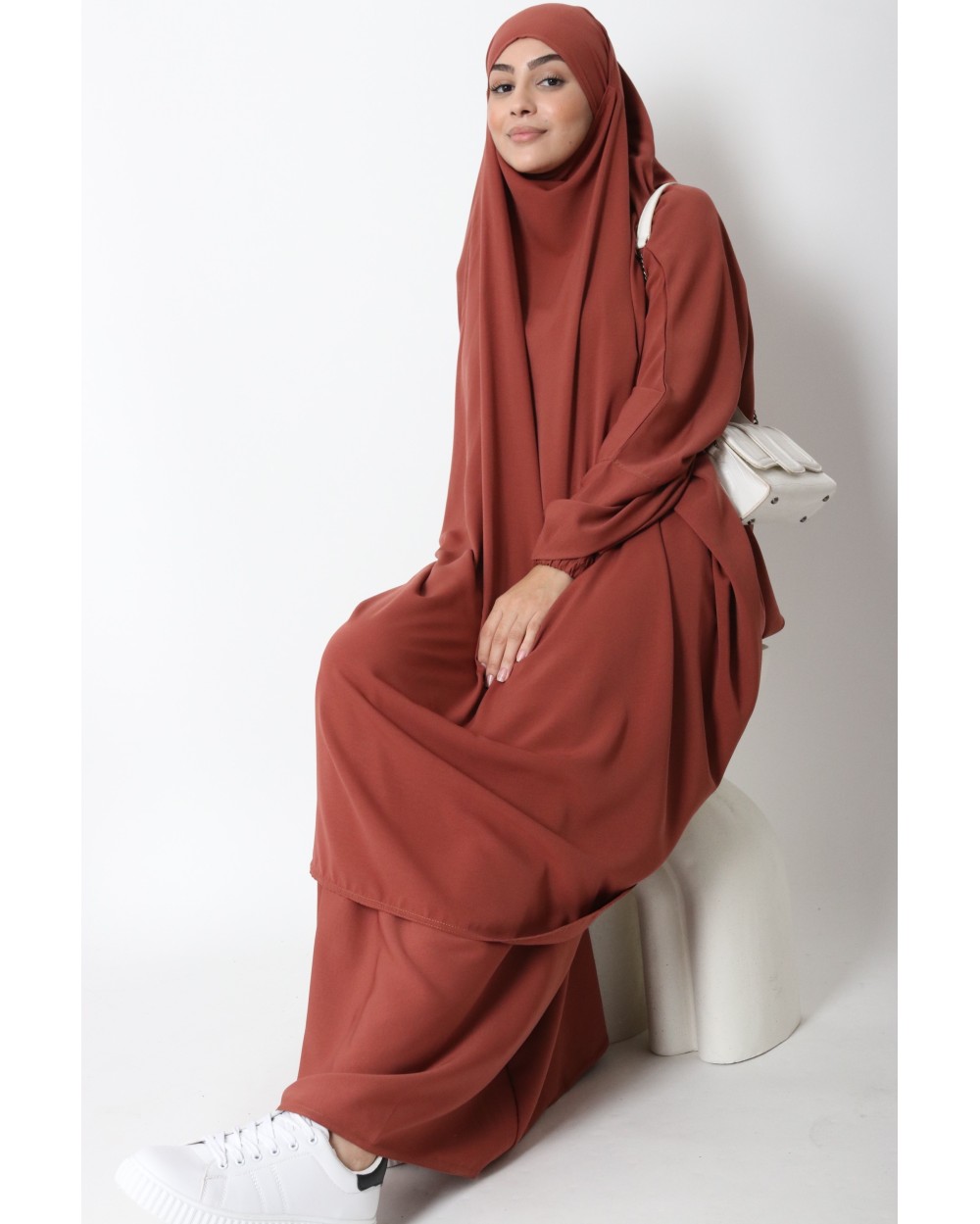 Jilbab jupe JAMILA microfibre léger