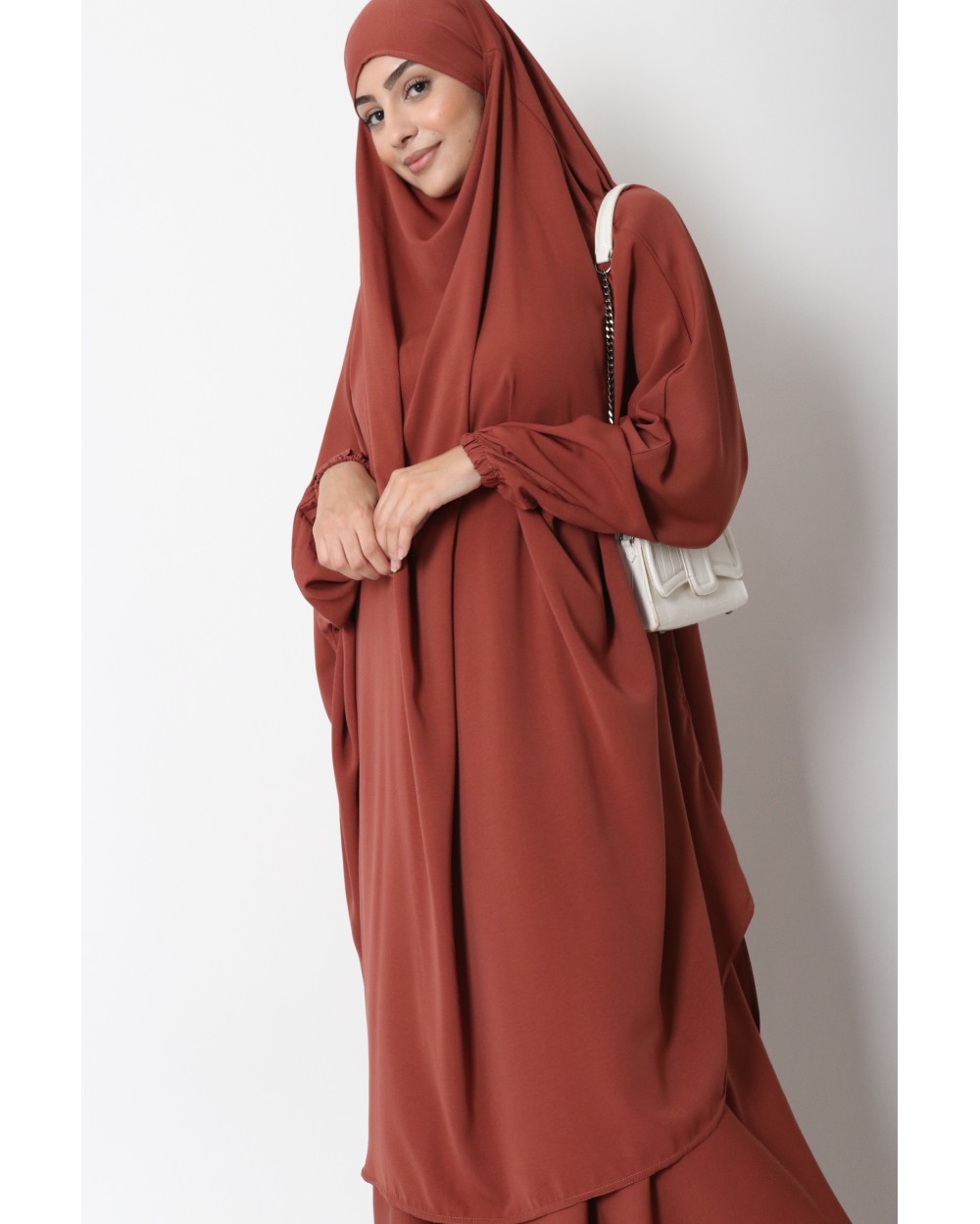 Jilbab jupe JAMILA microfibre léger