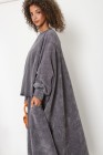 Kimono oversize daim