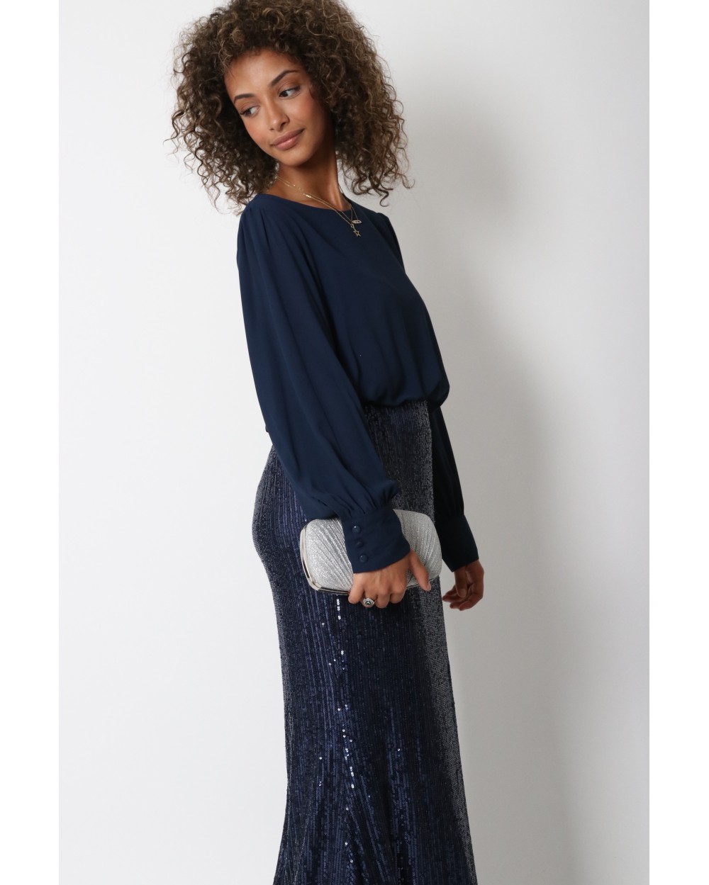 Robe Reston sirène sequin