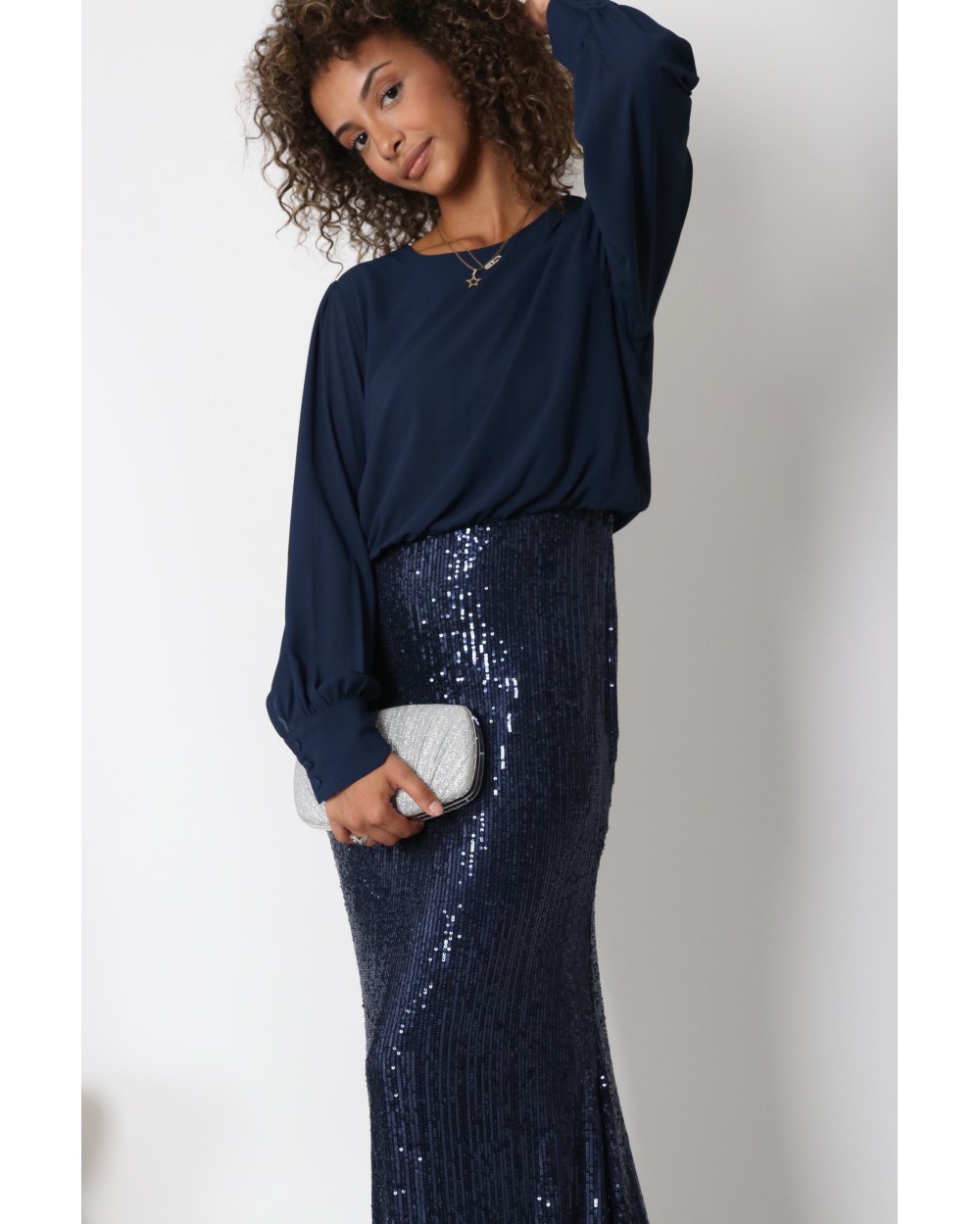 Robe Reston sirène sequin