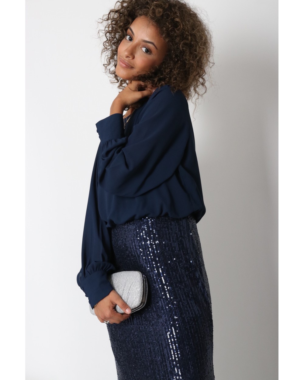 Robe Reston sirène sequin