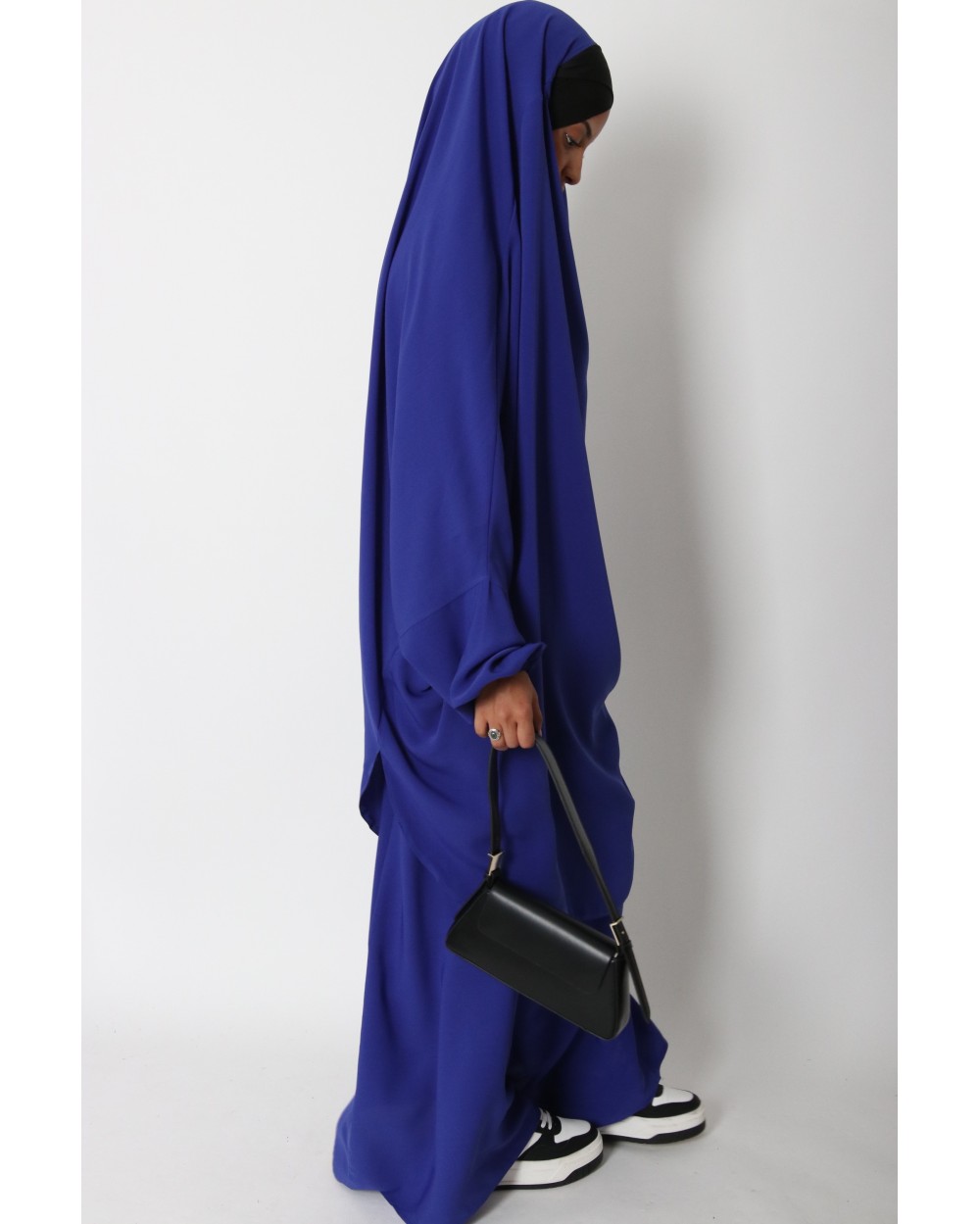 Jilbab bandeau croisé lycra et jupe