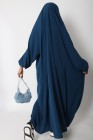 Jilbab 1 pièce Microfibre Royal avec poches zippées